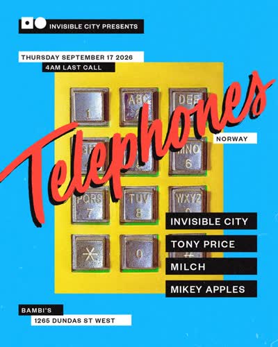 Telephones at The Grotto with Invisible City, Tony Price, Milch, and Mikey Apples