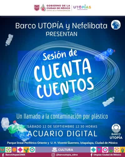 Sesión de “Cuenta cuentos”: Los cuentos también pueden cuidar nuestro planeta