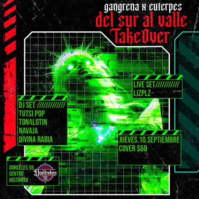 La gangrena se expande y Euterpe abre el portal. takeover sonoro