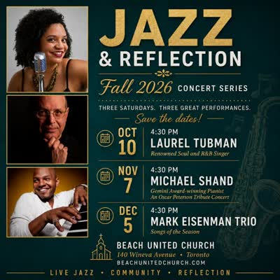 Jazz & Reflection — Fall 2026!