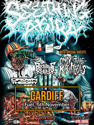 FULL LINEUP ANNOUNCEMENT: Seething Akira + Special Guests @drown_theory & @rockabyereaper + @only_the_righteous_uk