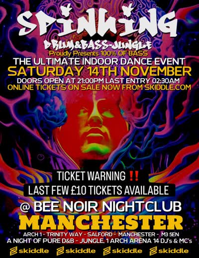 Spinnling Drum & Bass Jungle