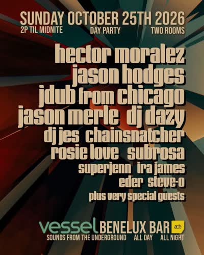 Day Party at Vessel Benelux Bar