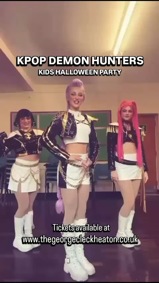 KPOP Demons Hunters Kids Halloween Party!