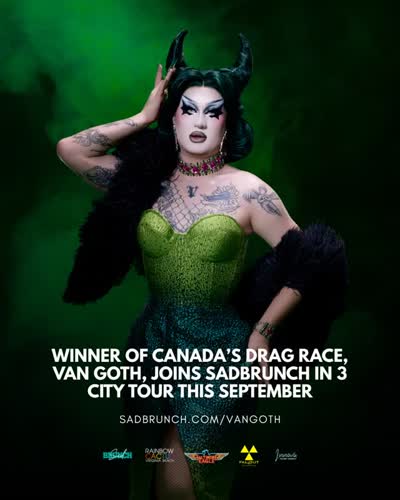 Winner of Canada’s Drag Race @itsvangoth joins us in September