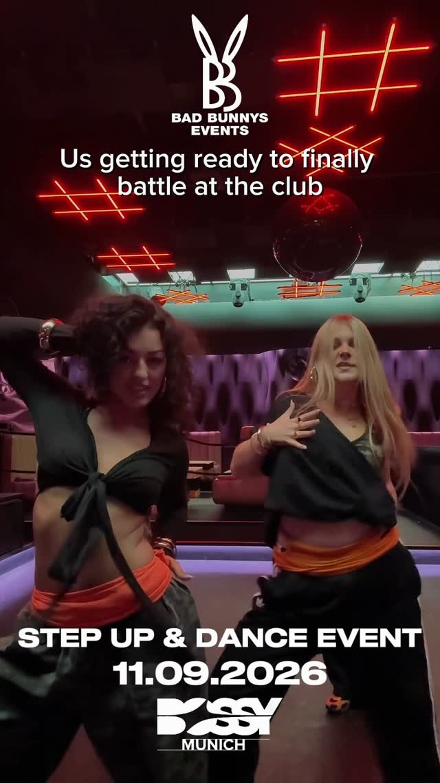 BAD BUNNYS — STEP UP & DANCE.