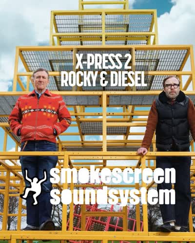 Smokescreen return to The Brickworks on 9th Oct with Rocky & Diesel (X-Press 2)