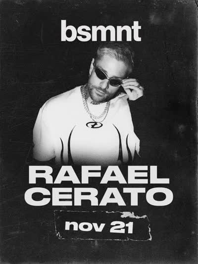 @rafaelcerato_ofc 11.21. tickets available now via link in bio.