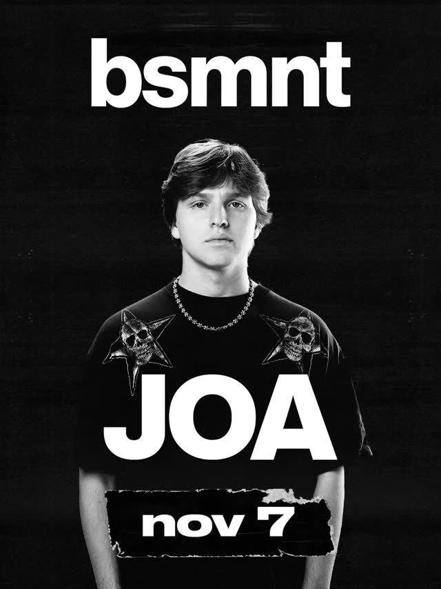 @joajoa 11.7. tickets available now via link in bio.