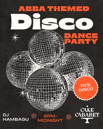 70’s disco early clubbing night