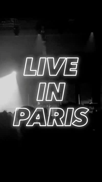 Paris after dark.