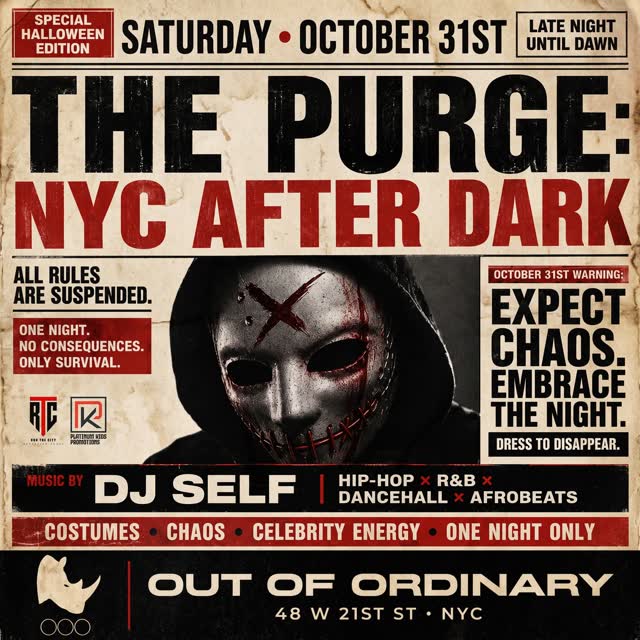 THE PURGE: NYC AFTER DARK