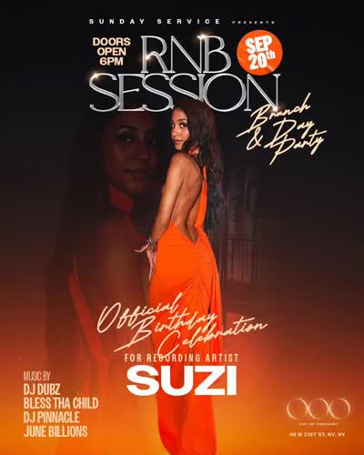 Sunday Service Brunch & Day Party / Suzi Official Celebrity Birthday