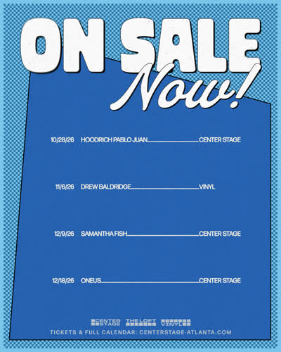 Center Stage Atlanta Concert Series On Sale Now!