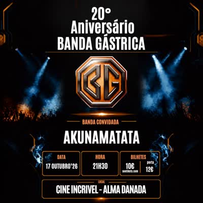 20° Aniversário Banda Gástrica