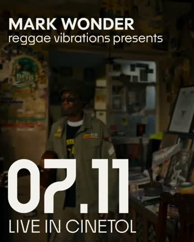 Reggae Vibrations presents: Mark Wonder