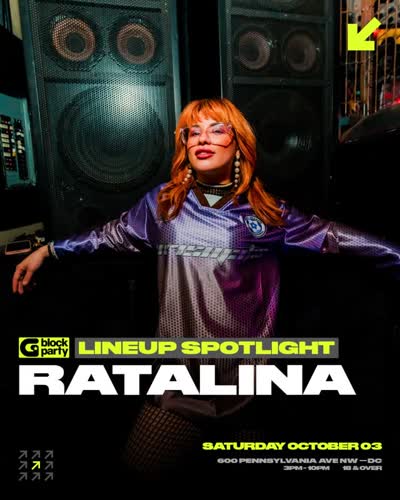 LINEUP SPOTLIGHT! Headed to the @clubglow Block Party Main Stage