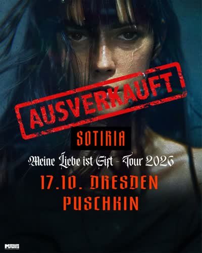 DRESDEN IST AUSVERKAUFT! @sotiriamusik-Konzert in Dresden