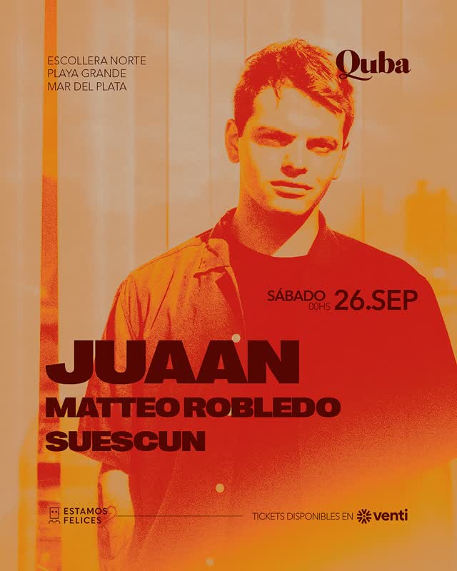 El sábado 26 de septiembre vuelve @juaan_______ al club.