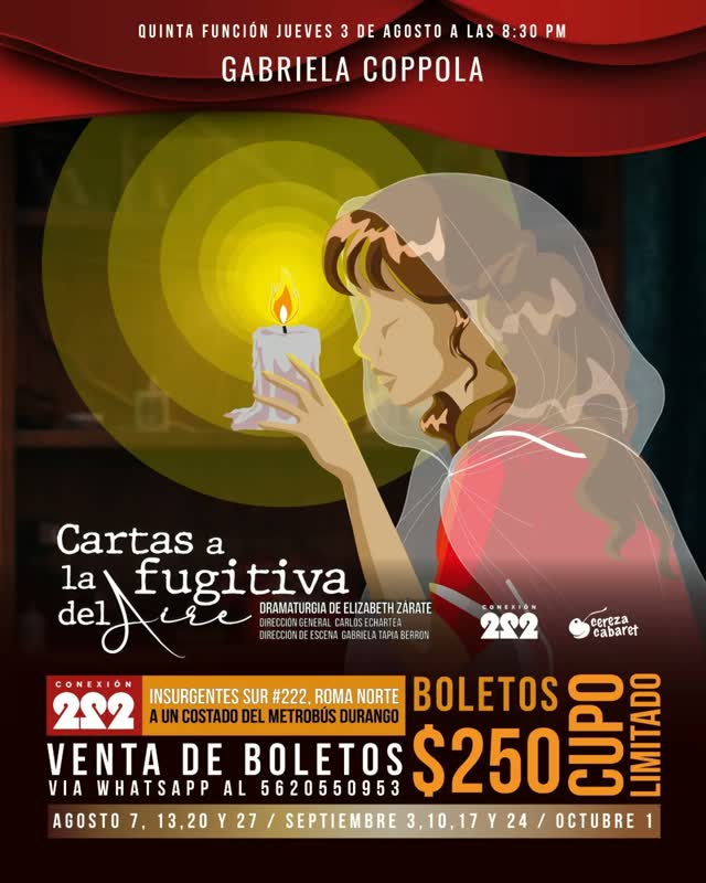 Cartas a la Fugitiva del Aire