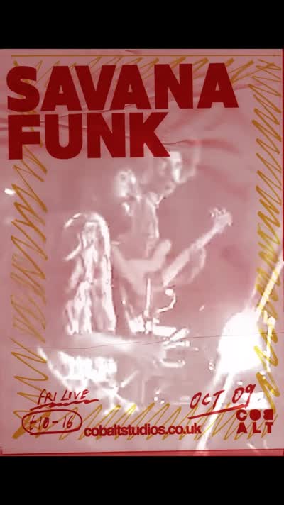 @savana_funk play here Friday Oct 9th - delicious psychedelic funk- also on the bill as opening acts @pollygonewrong_music & Olly B