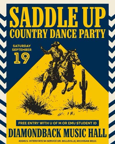 Saddle Up Country Dance Party