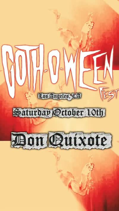 GOTH O WEEN IS BACK