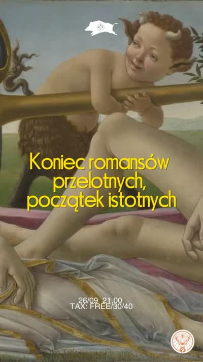 Koniec romansów przelotnych, początek istotnych