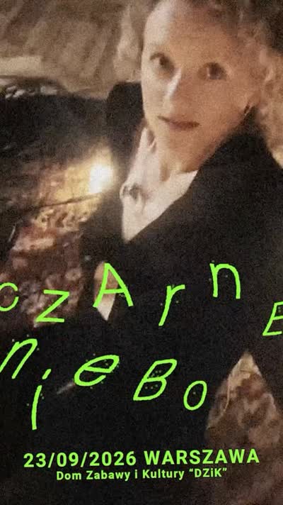 23 września na naszej scenie zagra „Czarne Niebo” - prezentując na żywo materiał ze swojej ostatniej EP-ki.