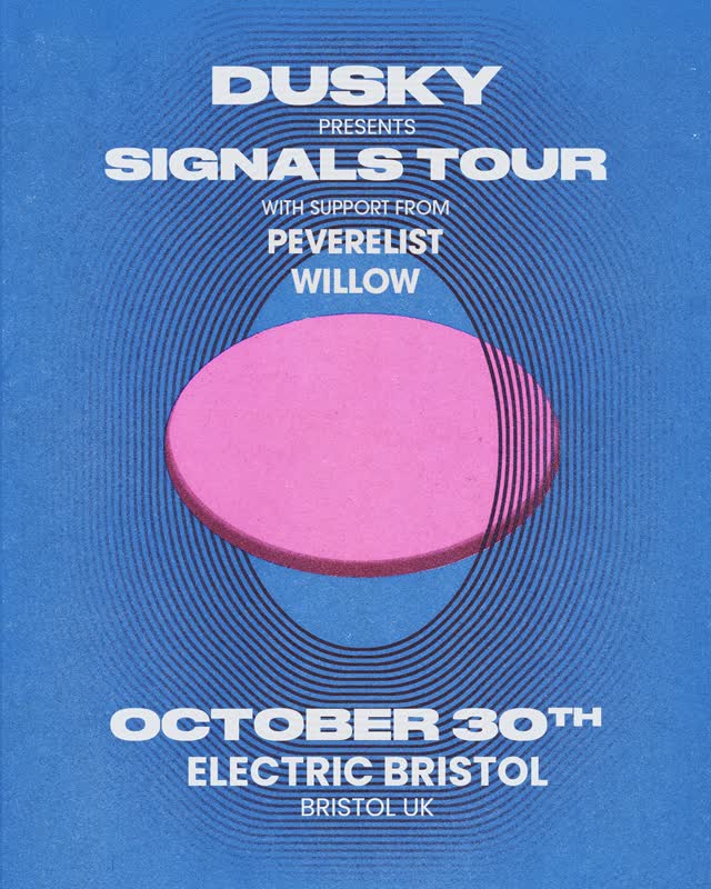 DUSKY • FRI 30TH OCT
