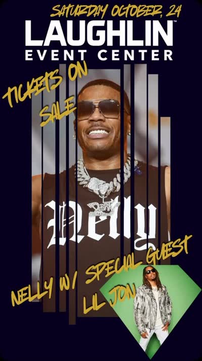 Nelly with special guest Lil Jon live at the Laughlin Events Center on October 24