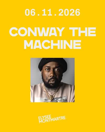 CONWAY THE MACHIN à l'Elysée Montmartre le 6 novembre 2026