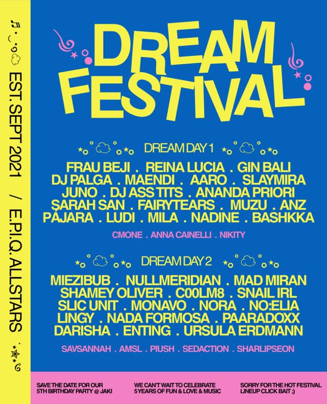 Dream Festival / 5th Birthday Party