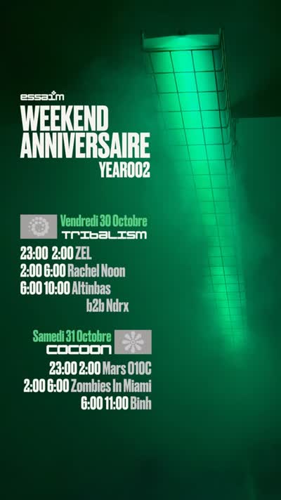 essaim 2nd Anniversary Celebration