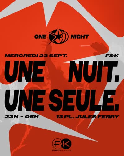 ONE NIGHT — OPENING 001