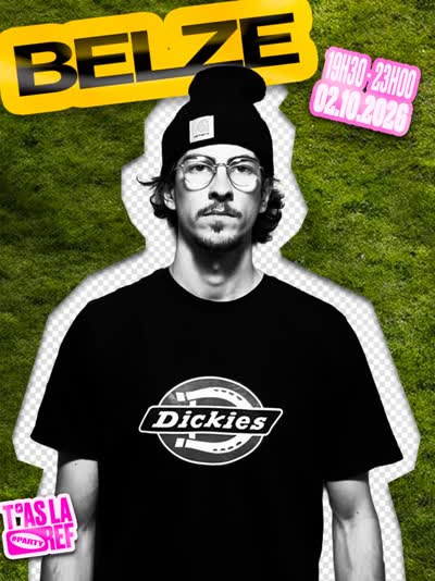 Retrouvez @belze.off producteur et DJ Parisien sur la scène du @fgobarbara le 2 octobre