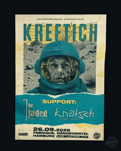 26.09.2026 - w/ @kreftich , The Jaded & @knatsch_band.e at Fabrique