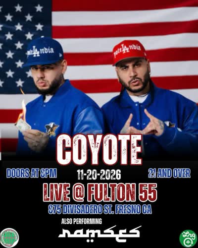 COYOTE LIVE with RAMSES also performing