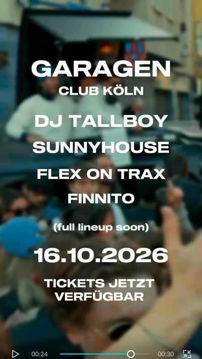 SUNNYHOUSE ist back in Köln