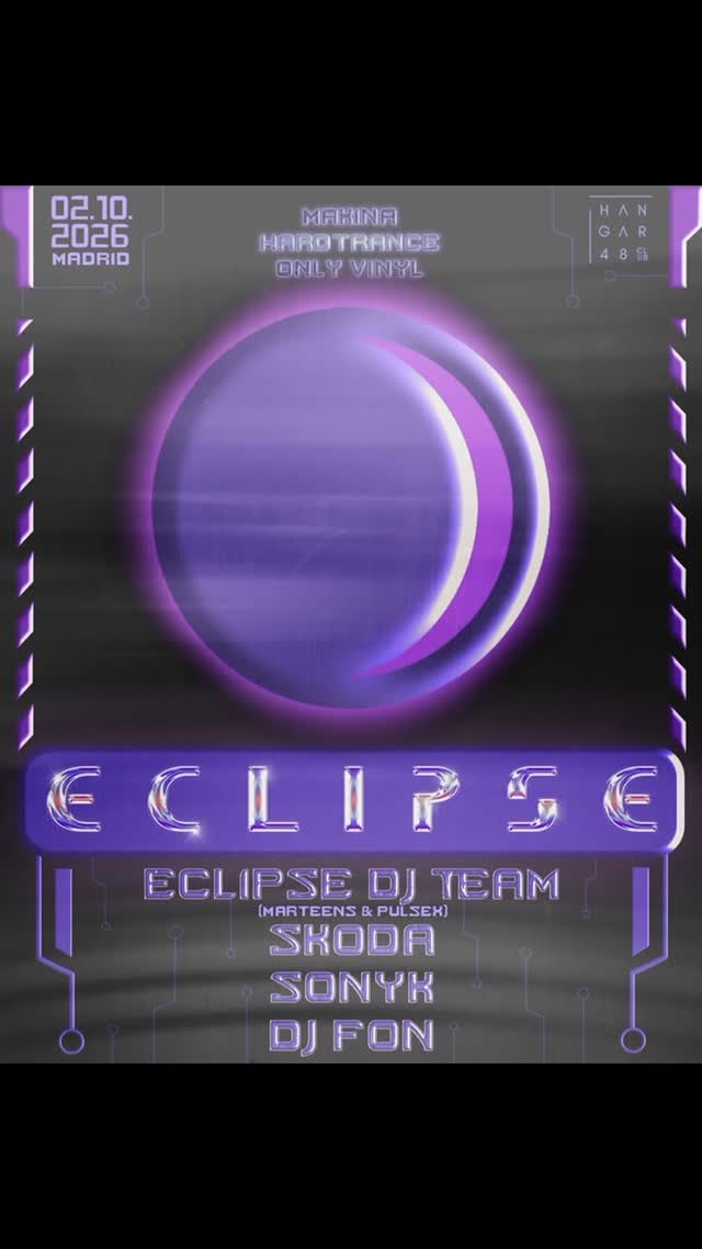 ECLIPSE ESTÁ DE VUELTA!!! - HARD TRANCE + MÁKINA 90s