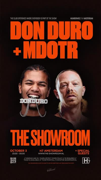DON DURO + MDOTR @ THE SHOWROOM