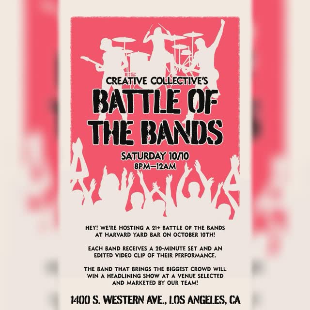 BATTLE OF THE BANDS — LOS ANGELES!