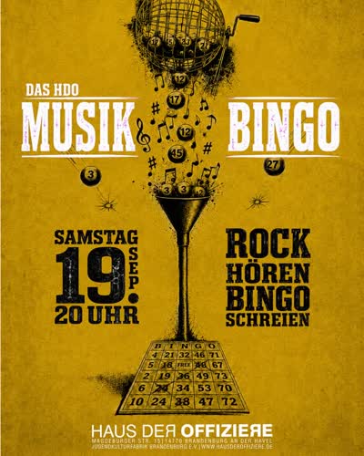 Das HdO Musik Bingo: Rock