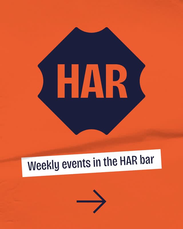 Kicking off later this month (with first jazz night 23 Sep!): regular weekly and monthly events in the gorgeous HAR bar 🔥