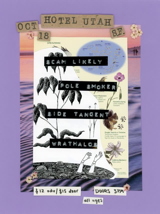 next show Oct 18 @ hotel Utah