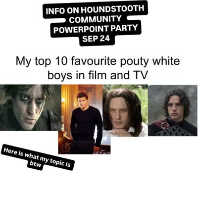 COMMUNITY POWERPOINT PARTY