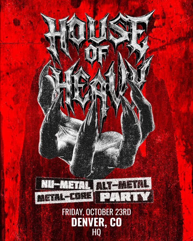 Kick off Halloween 2026 in the heaviest way possible... @ItsHouseofHeavy