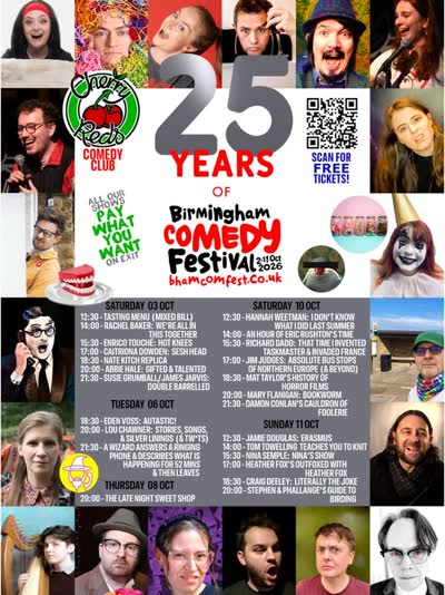 Birmingham Comedy Festival 25 Years