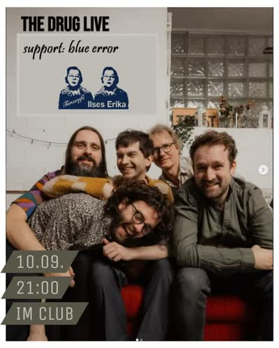 THE DRUG LIVE support: blue error