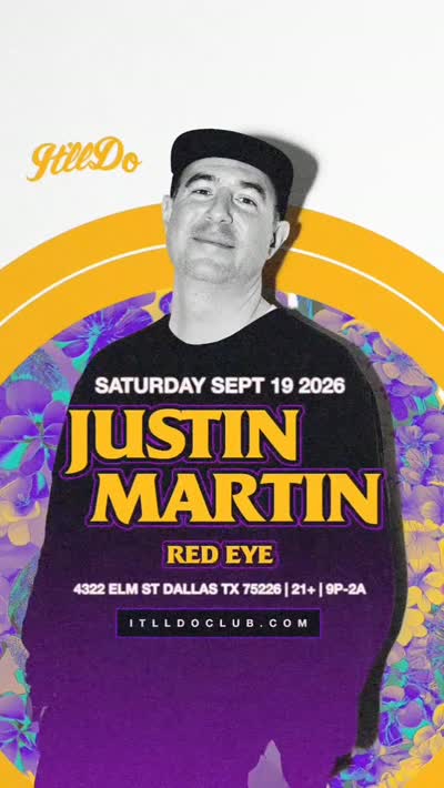 Dallas - @justinmartin returns to It'll Do